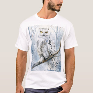 T-shirt Hibou enchanté Mystic Ozzy : une tapisserie radieu