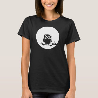 T-shirt Hibou et lune