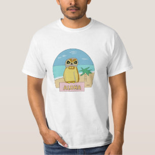 T-shirt Hibou hawaïen