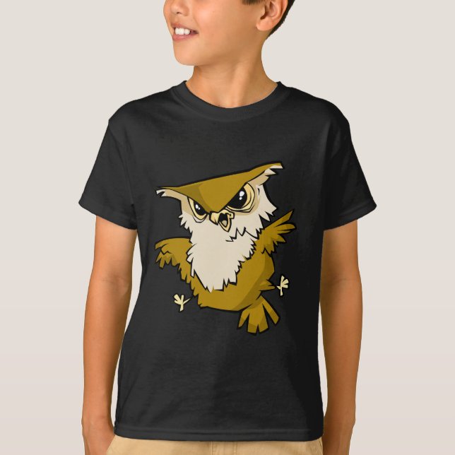 T-shirt Hibou impressionnant (Devant)