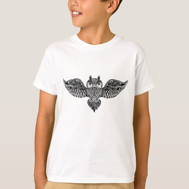 T-shirt Hibou inspiré (Devant)
