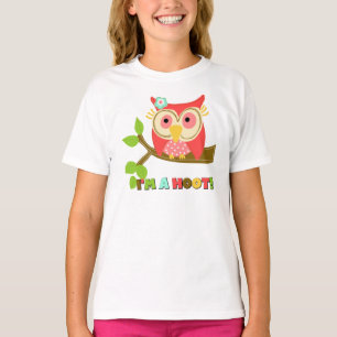T-shirt Hibou je suis une huée