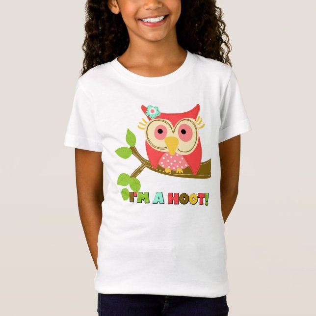 T-Shirt Hibou je suis une huée (Devant)