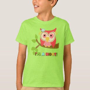 T-shirt Hibou je suis une huée