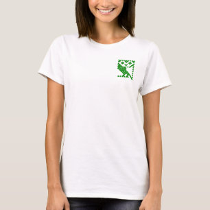 T-shirt Hibou micro de BBC - petit vert