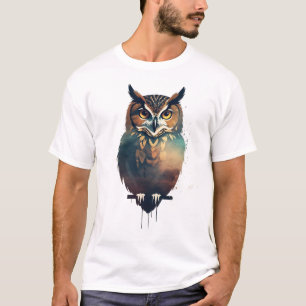 T-shirt hibou mignon