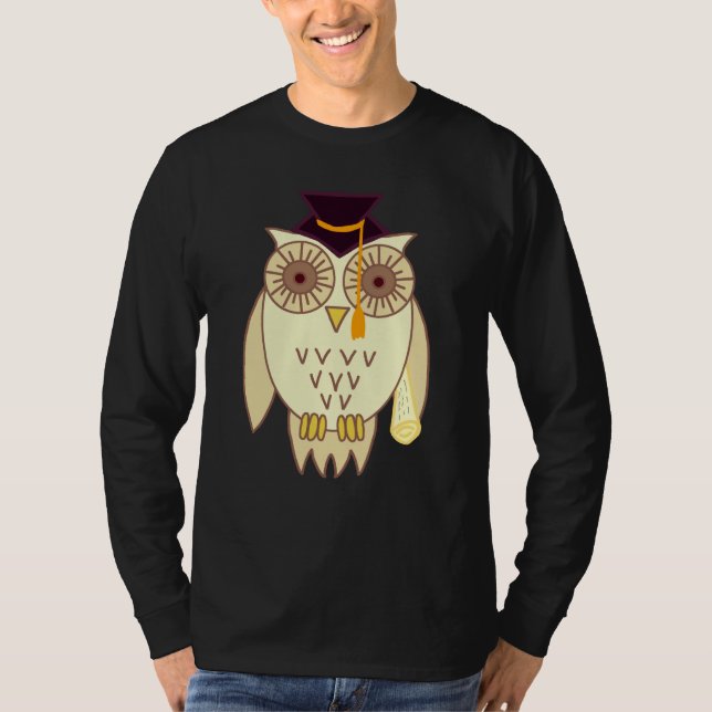 T-shirt Hibou scolaire (Devant)