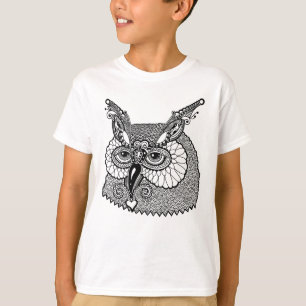 T-shirt Hibou Zendoodle principal