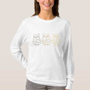 T-shirt Hiboux de club de lecture