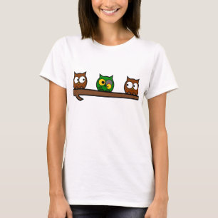 T-shirt Hiboux originaux de zombi