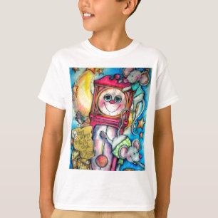 T-shirt Hickory Dickory Dock Nursery Temps de rime