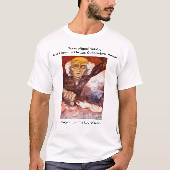 T-shirt "Hidalgo" Jose Clemente Orozco de Miguel (Devant)