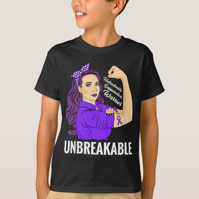 T-shirt Hidradenitis Suppurativa HS Connaissance des guerr (Devant)