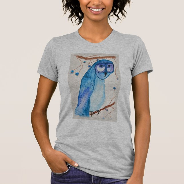 T-shirt Hiérarchie bleue (Devant)