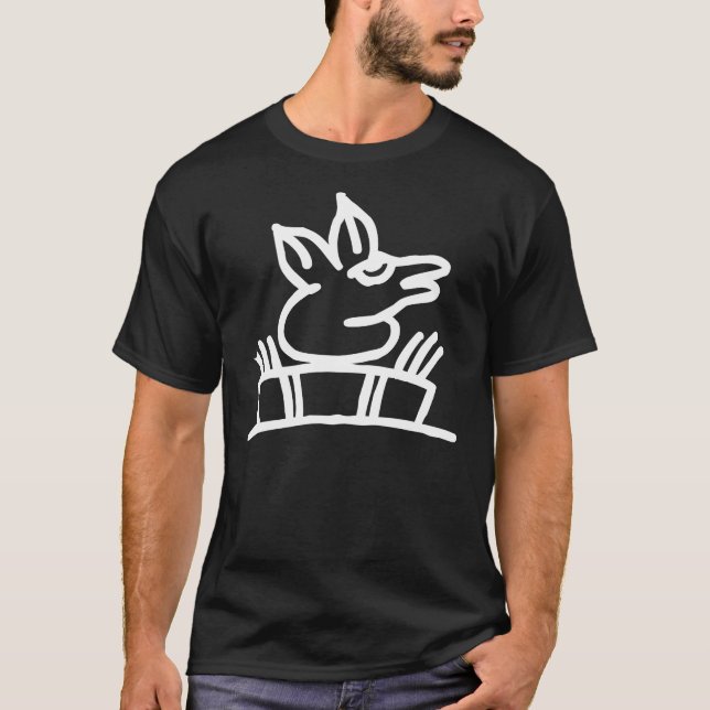 T-shirt Hiéroglyphe chinois (Dongba) (Devant)