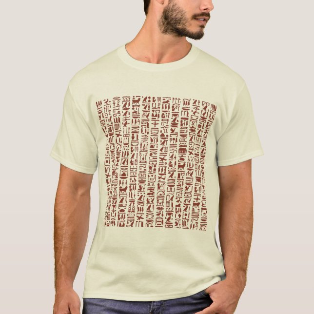 T-shirt Hiéroglyphe égyptien (Devant)