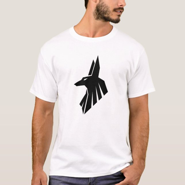 T-shirt Hiéroglyphes égyptiens - Anubis (Devant)