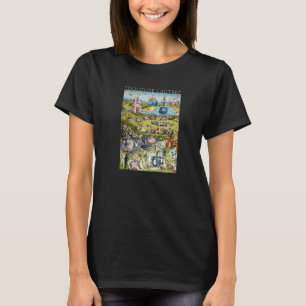 T-shirt Hieronymus Bosch Le Jardin Des Plaisirs Terrestres
