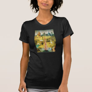 T-shirt Hieronymus Bosch peignant l'art