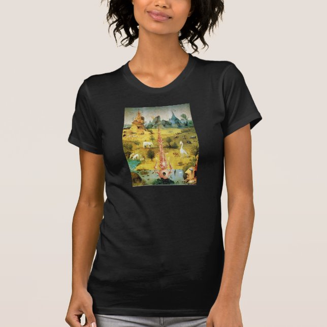 T-shirt Hieronymus Bosch peignant l'art (Devant)
