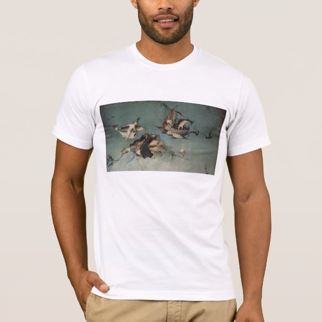 T-shirt Hieronymus Bosch peignant l'art (Devant)