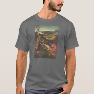 T-shirt Hieronymus Bosch peignant l'art
