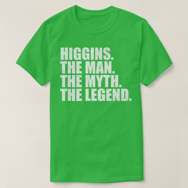 T-shirt HigginsHiggins Nom de famille Higgins Nom de famil (Design devant)