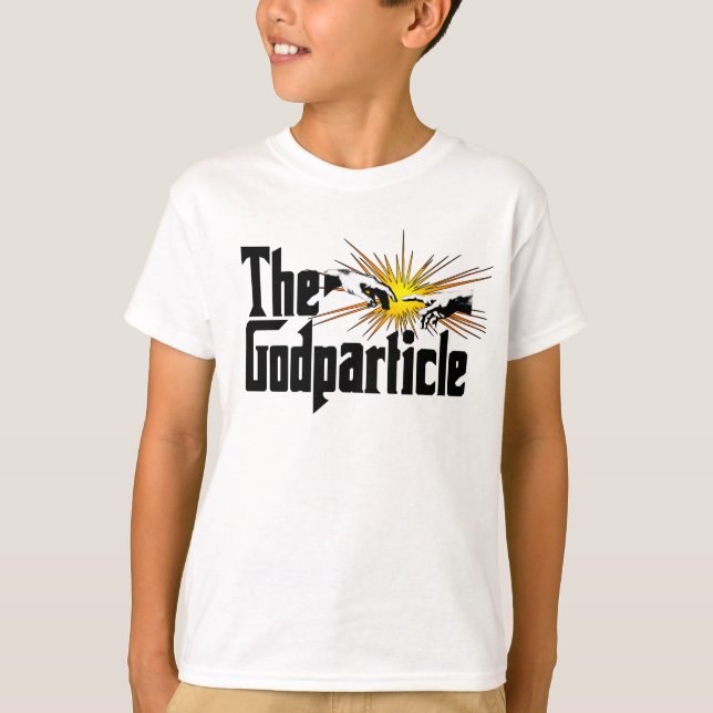 T-shirt Higgs Boson Le Godparticule - Physique Drôle Nerd (Devant)