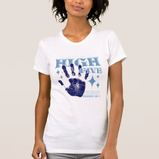 T-shirt High Five Retro Streetwear Nostalgic Achievement