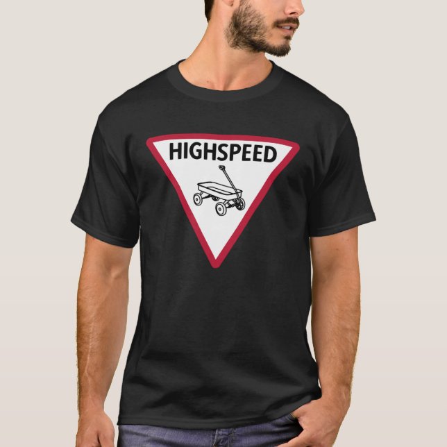 T-shirt High speed speed limit (Devant)