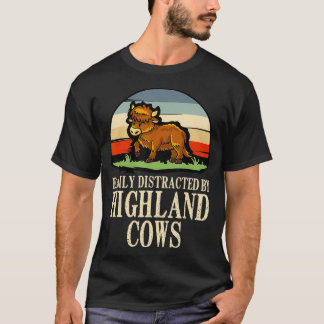T-shirt Highland Cow Baby Cadeau Vaches poilues
