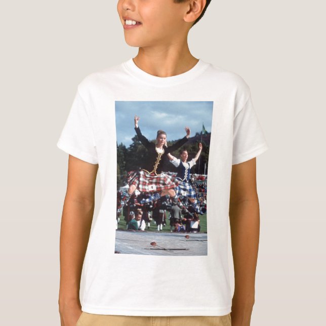 T-shirt Highland Dancing (Devant)