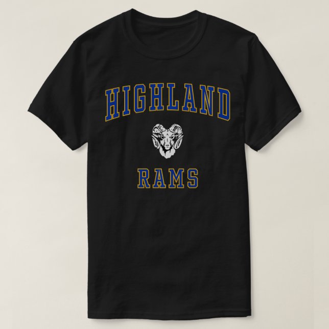 T-shirt Highland High School (Design devant)