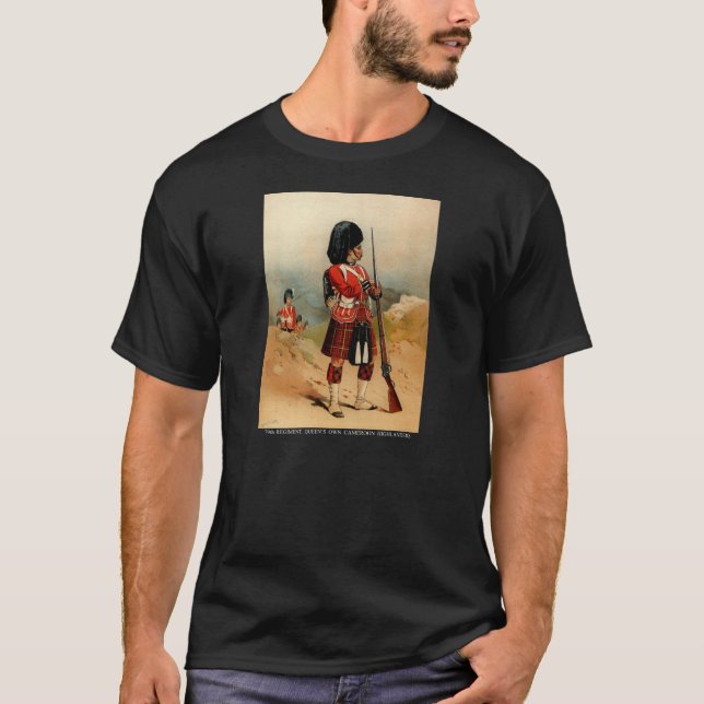 T-shirt Highlanders du Queens Cameroun (Devant)