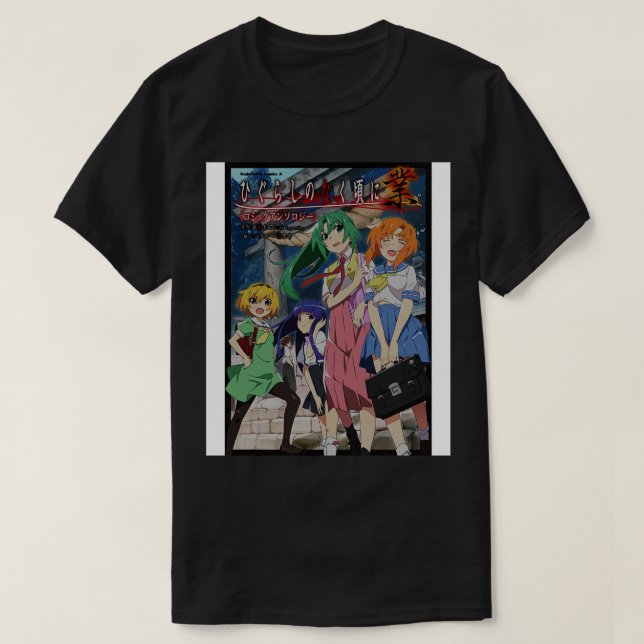 T-shirt higurashi quand ils pleurent (Design devant)