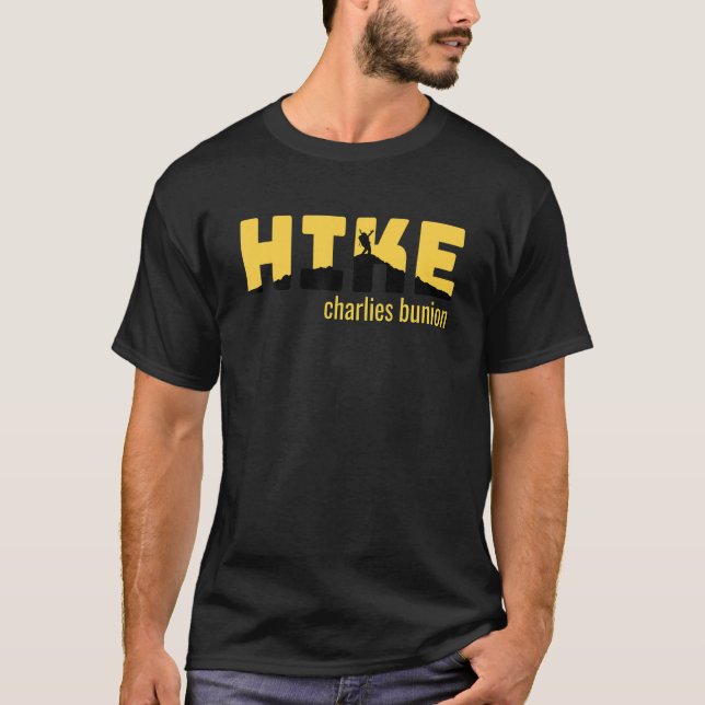T-shirt HIKE CHARLIES BUNION Classic Randonnée T (Devant)