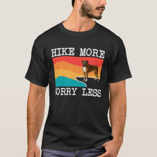 T-shirt Hike More Worry Less Boxer Graphic Hiking