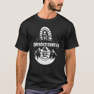 T-shirt Hiker Oberösterreich Randonnée Autriche Vacances
