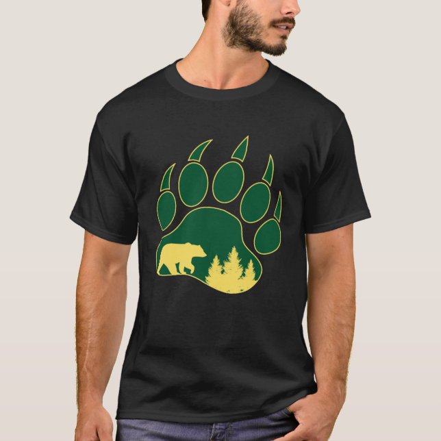 T-shirt Hiking Bear Wear (Devant)