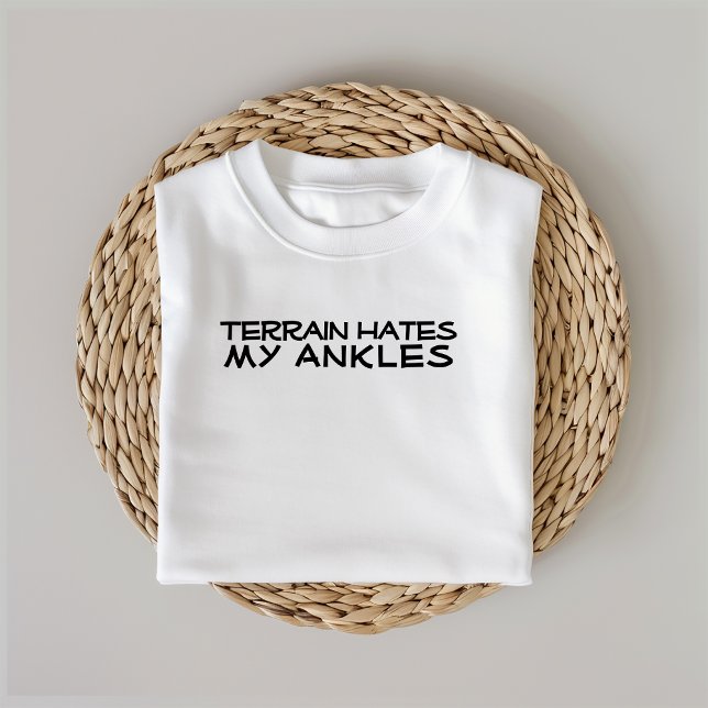 T-shirt Hiking camping trekking humor black (Créateur téléchargé)