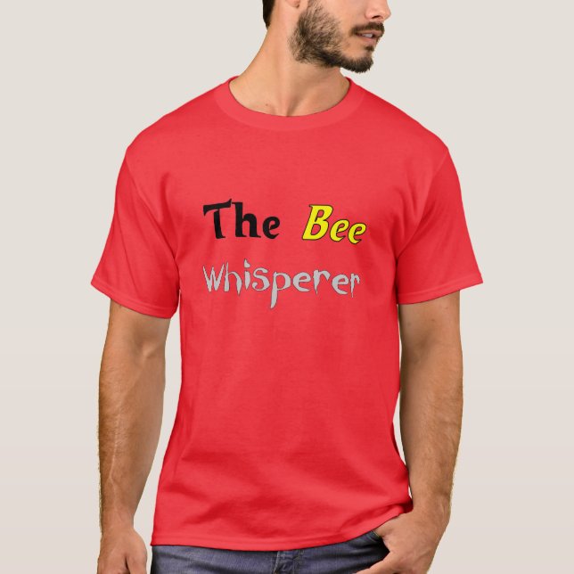 T-shirt hilare de gardien d'abeille "le BeeFather (Devant)