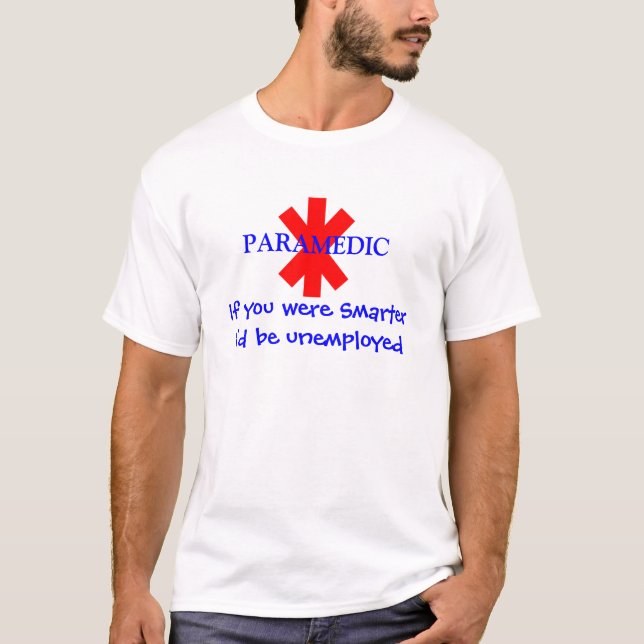 T-shirt hilare d'infirmier (Devant)