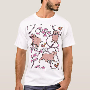 T-shirt Hilarié motif Chine année de porc Choisir la coule