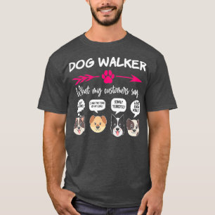T-shirt Hilaried Chien Walker Cadeaux Pups Drôle Chien An