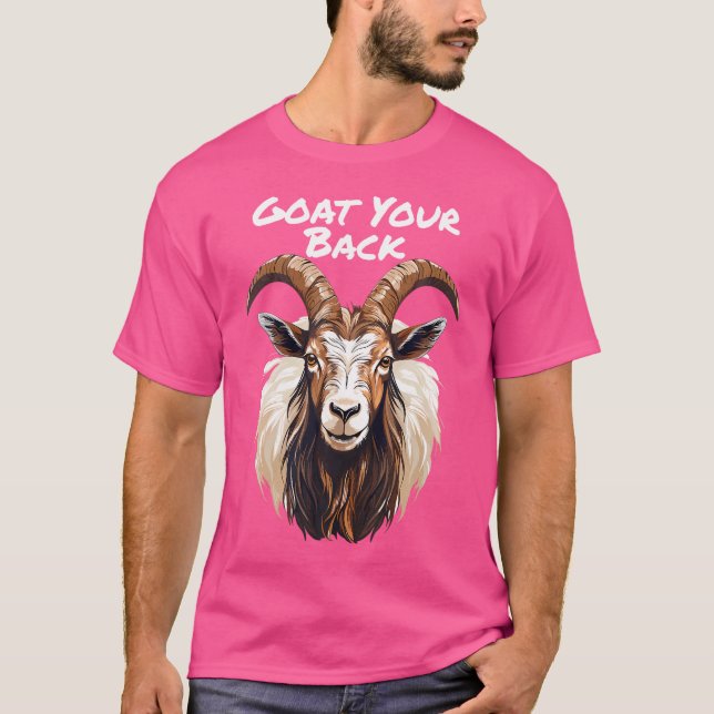 T-shirt Hilarious Supportion Fun Chèvre (Devant)