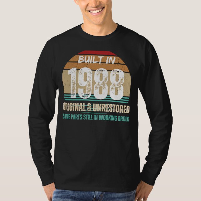 T-shirt Hilarité rétro : 88 Tee originale et non restaurée (Devant)