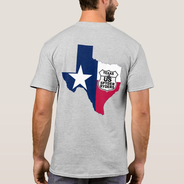 T-shirt Hill Country Chapter - State Texas RWB 2S (Dos)