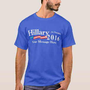 T-shirt Hillary 2016