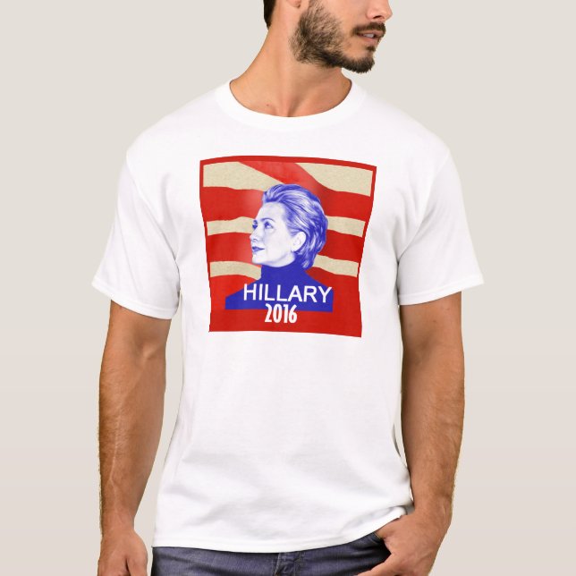 T-SHIRT HILLARY 2016 (Devant)