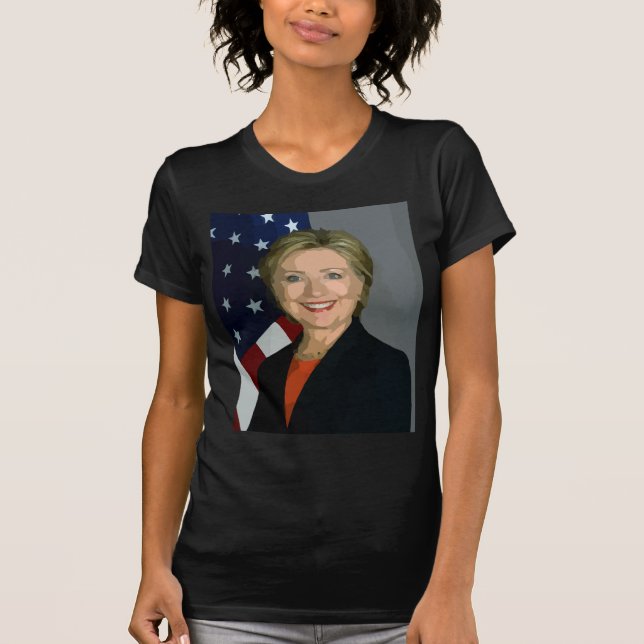 T-shirt hillary clinton (Devant)